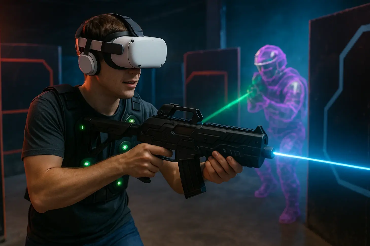 Как VR меняет лазертаг