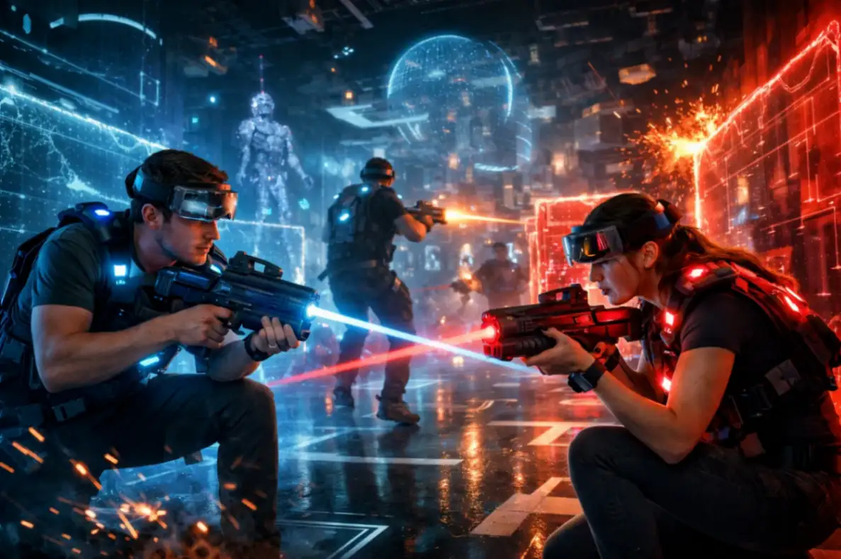 Иммерсивный лазертаг: как проходит игра будущего